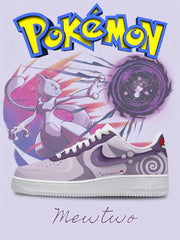 Mewtwo V.3 Custom Air-Style Sneakers