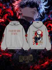 Satoru Gojo V.1 Custom Ess. Hoodie
