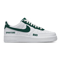 Michigan State College Custom Air-Style Sneakers