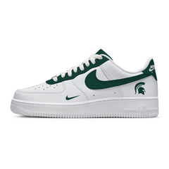 Michigan State College Custom Air-Style Sneakers