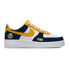 Michigan College Custom Air-Style Sneakers