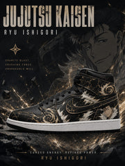 Ryu Ishigori V.1 Custom High-Top Sneakers