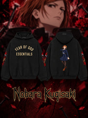 Nobara Kugisaki V.1 Custom Ess. Hoodie