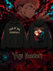 Yuji Itadori V.1 Custom Ess. Hoodie
