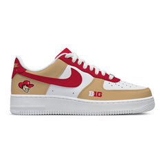 Nebraska College Custom Air-Style Sneakers