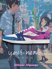 Mitsuha Miyamizu V.1 Custom TS Low Sneakers