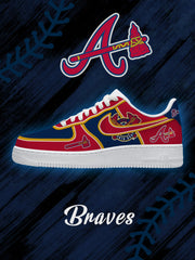 Atlanta Baseball V.2 Custom Air-Style Sneakers
