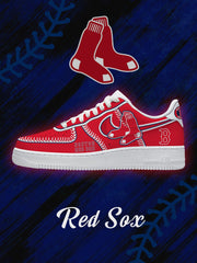 Boston Baseball V.2 Custom Air-Style Sneakers