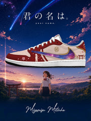 Mitsuha Miyamizu V.2 Custom TS Low Sneakers
