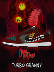 Turbo Granny V.4 Custom Court-Low Sneakers