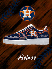Houston Baseball V.2 Custom Air-Style Sneakers