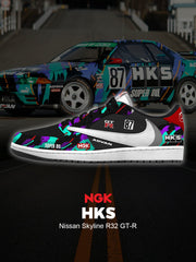 HKS Skyline R32 GT-R V.1 Custom TS Low Sneakers