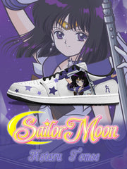 Hotaru Tomoe V.1 Custom Low-Top Court Sneakers