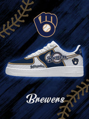 Milwaukee Baseball V.2 Custom Air-Style Sneakers