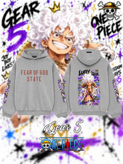 Luffy Gear 5 V.1 Custom Ess. Hoodie