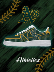 Oakland Baseball V.2 Custom Air-Style Sneakers