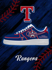Texas Baseball V.2 Custom Air-Style Sneakers