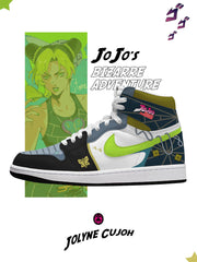 Jolyne Cujoh V.1 Custom High-Top Sneakers