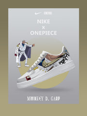 Monkey D. Garp V.1 Custom Air-Style Sneakers