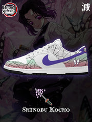 Shinobu Kocho V.2 Custom Court-Low Sneakers