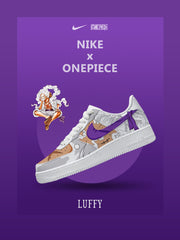 Monkey D. Luffy V.5 Custom Sneakers