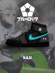 Seishiro Nagi Nr. 1 Custom High-Top Sneakers