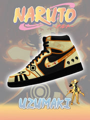 Uzumaki V.3 Custom High-Top Sneakers