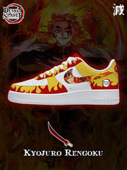 Kyojuro Rengoku Custom Sneakers