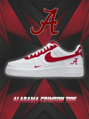 Alabama College Custom Air-Style Sneakers
