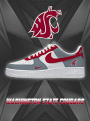 Washington State College Custom Air-Style Sneakers
