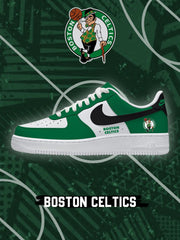 Boston Basketball Custom Air-Style Sneakers