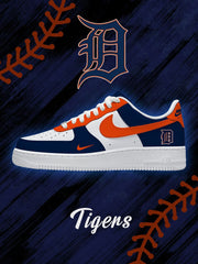 Detroit Baseball Custom Air-Style Sneakers