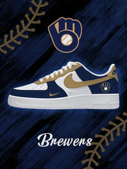 Milwaukee Baseball Custom Air-Style Sneakers