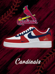 St. Louis Baseball Custom Air-Style Sneakers