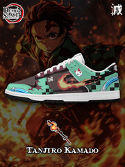 Tanjiro Kamado V.4 Custom Court-Low Sneakers