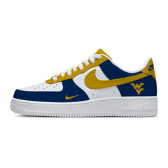 West Virginia College Custom Air-Style Sneakers