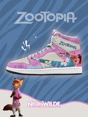 Nick Wilde V.1 Custom TS High Sneakers