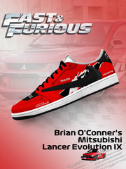 Brian O'Conners Lancer Evolution IX V.1 Custom TS Low Sneakers