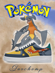 Nr. 0445 Garchomp Custom Sneakers