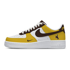 Wyoming College Custom Air-Style Sneakers