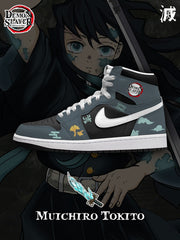 Muichiro Tokito V.1 Custom High-Top Sneakers