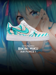 Bikini Miku V.1 Custom Air-Style Sneakers