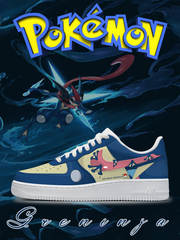 No.0658 Greninja Custom Sneakers