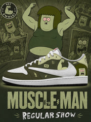 Muscle Man V.1 Custom TS Low Sneakers