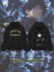 Megumi Fushiguro V.2 Custom Ess. Hoodie