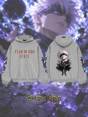 Satoru Gojo V.4 Custom Ess. Hoodie