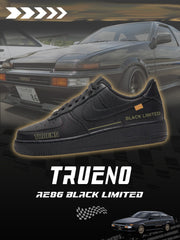 AE86 Trueno Black Limited V.1 Custom Sneakers