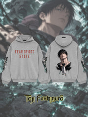 Toji Fushiguro V.2 Custom Ess. Hoodie