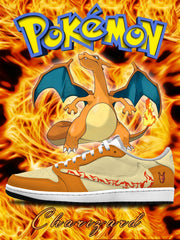Charizard V.1 Custom TS Low Sneakers