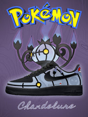 Chandelure V.1 Custom Air-Style Sneakers